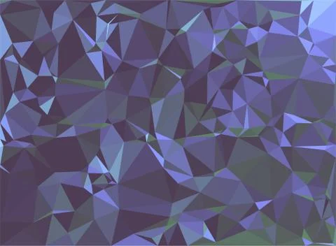 Violet abstract geometric polygon style illustration graphic background, vector Stock Illustration