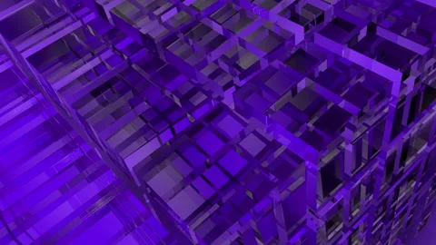 Violet Abstract Glass Background Loop Stock Footage 246010921