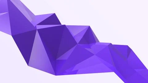 Violet abstract modern crystal background. Polygon, Line, Triangle pattern sh Stock Illustration