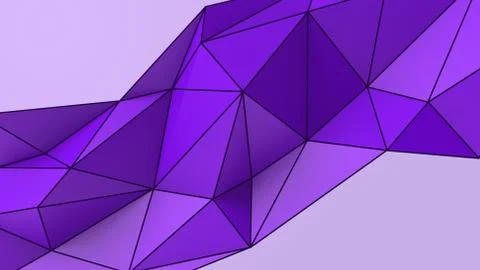 Violet abstract modern crystal background. Polygon, Line, Triangle pattern sh Stock Illustration
