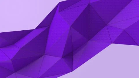 Violet abstract modern crystal background. Polygon, Line, Triangle pattern sh Stock Illustration
