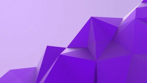 Violet abstract modern crystal background. Polygon, Line, Triangle pattern sh Stock Illustration