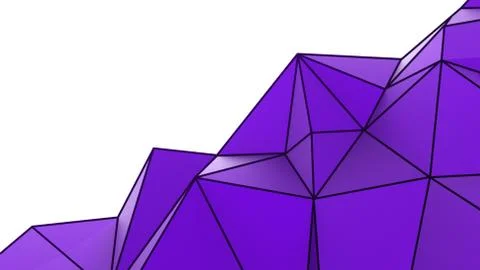 Violet abstract modern crystal background. Polygon, Line, Triangle pattern sh Stock Illustration