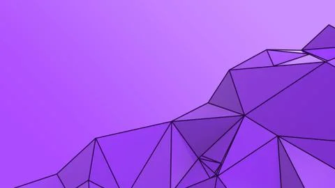 Violet abstract modern crystal background. Polygon, Line, Triangle pattern sh Stock Illustration