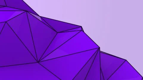 Violet abstract modern crystal background. Polygon, Line, Triangle pattern sh Stock Illustration