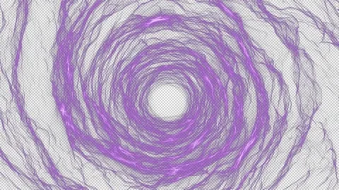 Violet abstract portal vj loop on alpha background Stock-Footage 237684776