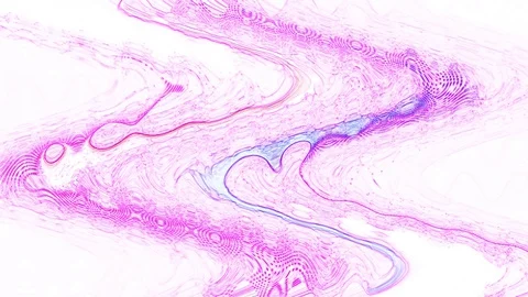 Violet abstraction curves on a white background Stock Footage 128436265