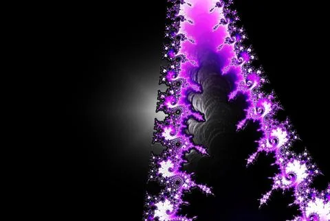 Violet and black background design imitation grotto or hollow Illustrazione stock