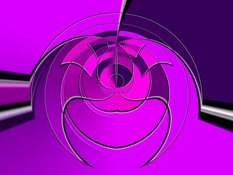 Violet and blue abstract background, with spectacular inserts of dark and lig Stock Illustration