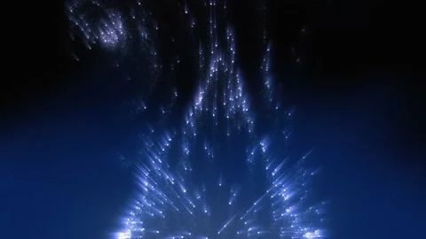 Violet and Blue Wispy Dots 03 Stock Footage 213947932