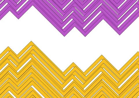 Violet and orange minimal stripes corporate geometric abstract background Stock Illustration