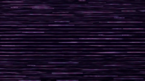 Violet and pink lines and particles flow across a dark abstract background Stock Footage 330061812