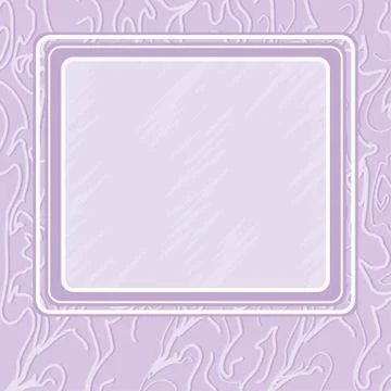 Violet background with frame Stock Illustration