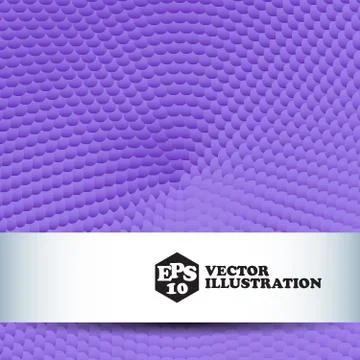 Violet background pattern with 3d effect Stockillustratie