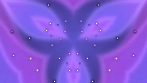Violet Background with Swirling Patterns and Dots. Stock Footage 330351018