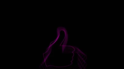 Like Violet on a black background Stock Footage 141667366
