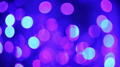 Violet blinking bokeh lights Stock Footage 46149832