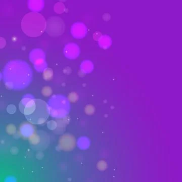 Violet blue bokeh gradient vector background. Illustrazione stock