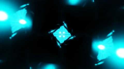 violet blue vj loop sci-fi abstract musi... | Stock Video | Pond5