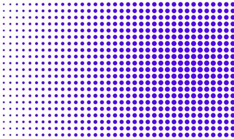 Violet circle consisting of small circles. Stock Illustration