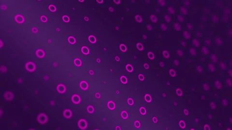 Violet circles on violet background are changed size with perspective motion Stock Footage 134646251