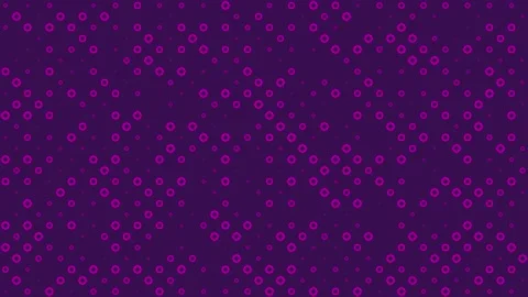 Violet circles on violet background are changed size with top view motion Stock Footage 134647325