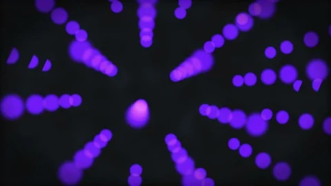 Violet color particle background. Camera moving. Stock Footage 88425036