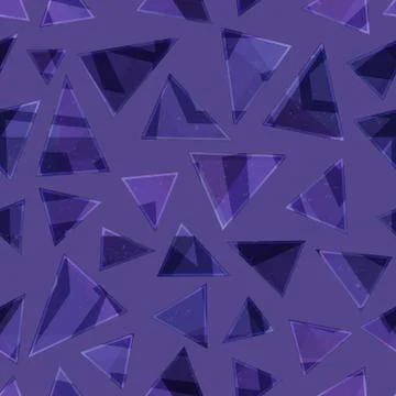 Violet color triangle seamless pattern 스톡 일러스트