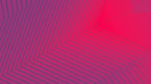 Violet colored abstract background of lines. 3d rendering loop animation 4K Stock Footage 228671419