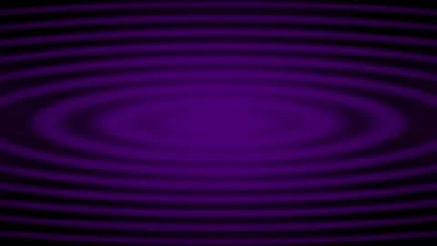 Violet concentric ripple rings with smooth radial expansion loop background Video stock 333720551