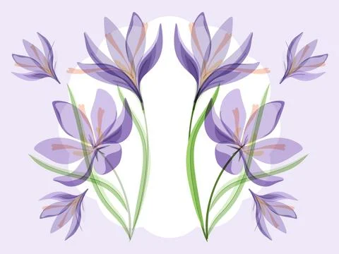 Violet Concept Illustration Stock Illustration