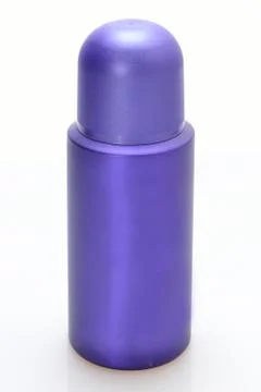 Violet deodorant mock-up Foto stock