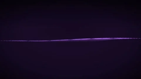 Violet directional flow particle surface background Stock Footage 342636706