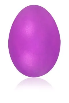 Violet egg Stock Illustration