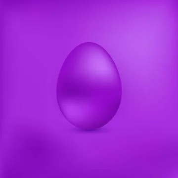 Violet egg Stock Illustration