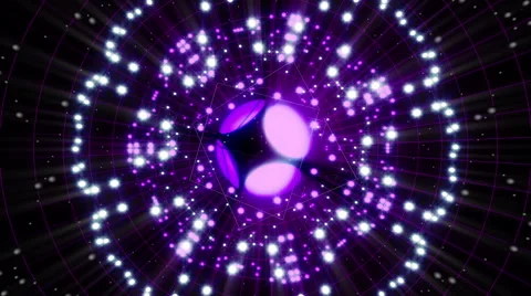 Violet Energy Sphere VJ Loop 库存影片 52582454