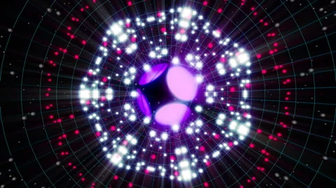 Violet Energy Sphere VJ Loop 2 库存影片 52582512