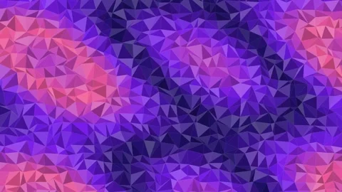 Violet Facets - Abstract Crystal Facets Loop 4K Stock Footage 347894638