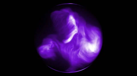 Violet fancy sphere Stock Footage 53091650
