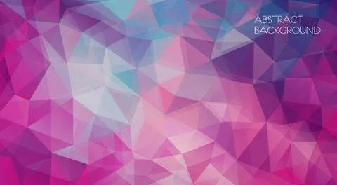 Violet Flat triangle Background Stock Illustration