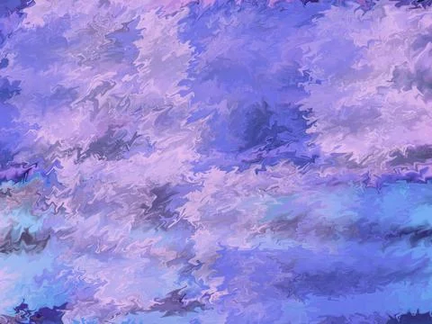 Violet flowing liquid waves abstract motion blurred background. Stock Illustration