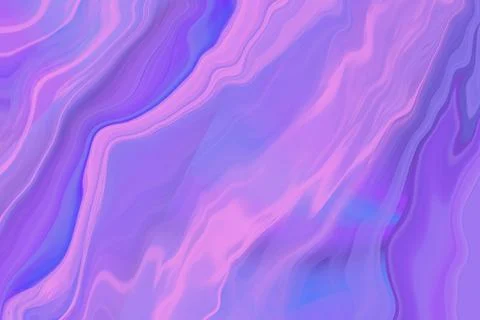 Violet flowing liquid waves abstract motion blurred background. Illustrazione stock