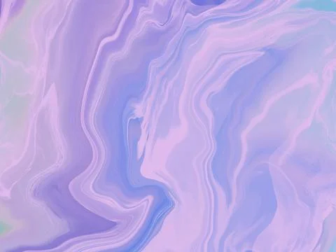 Violet flowing liquid waves abstract motion blurred background. Stock Illustration