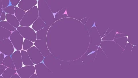 Violet frame Stock Illustration