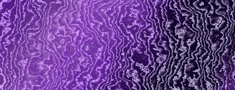 Violet Geode Pattern with Organic Waves and Dark Gradient Stock Illustration