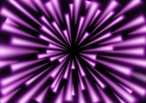 Violet Glitter Light Raining, Vector Illustration Stock Illustration