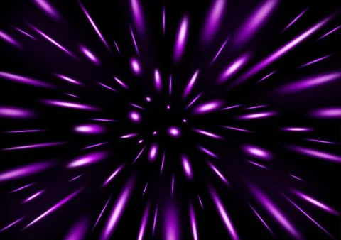 Violet Glitter Particle Raining Vector Illustration Illustrazione stock