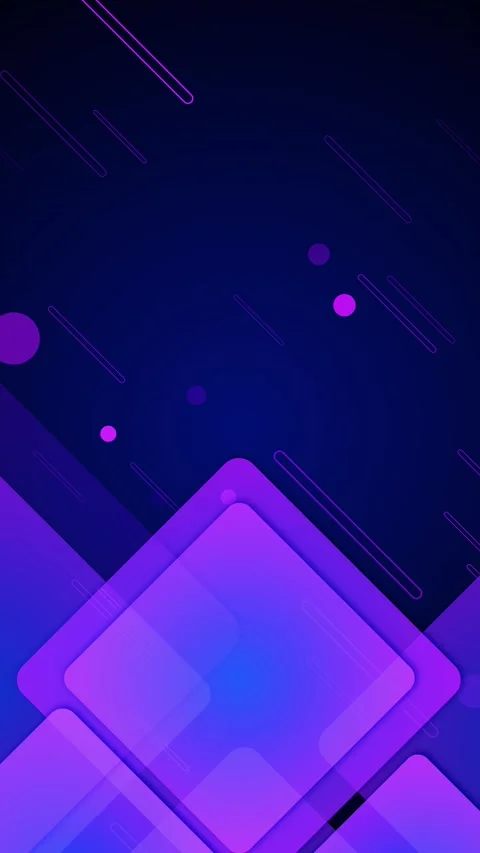 Violet gradient panels, diagonal streaks, circular accents bold modern technolog Stock Footage 341027836