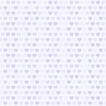Violet heart pattern. Seamless vector background Stock Illustration