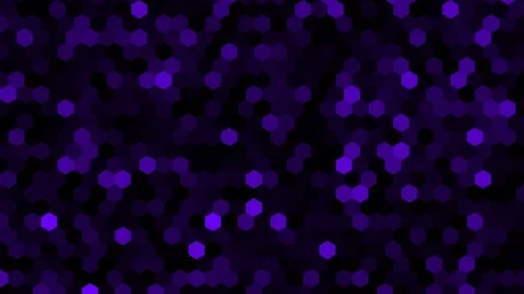 Violet Hexagon Background Видео 123754822